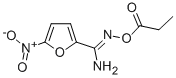 CAS 登录号：92662-79-8， 5-硝基-N-(1-氧代丙氧基)-2-呋喃甲脒