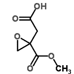 CAS 登录号：92684-00-9， [2-(甲氧羰基)-2-环氧乙烷基]乙酸