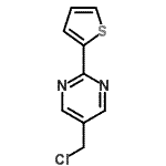 CAS 登录号：926921-78-0， 5-(氯甲基)-2-(2-噻吩基)嘧啶