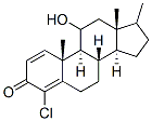 CAS#: 92780-95-5, 4-Chloro-11-Hydroxy-17-Methylandrosta-1,4-Dien-3-One