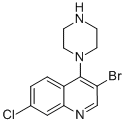 CAS 登录号：927801-09-0， 3-溴-7-氯-4-(1-哌嗪基)-喹啉