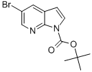 CAS 登录号：928653-80-9， 5-溴-吡咯并[2,3-b]吡啶-1-羧酸叔丁酯