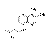 CAS 登录号：92869-89-1， 4-[(3,4-二甲基-8-喹啉基)氨基]-2-丁酮