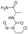 CAS#: 92891-93-5, 2-((((2-Chloroethyl)Nitrosoamino)Carbonyl)Amino)Propanamide