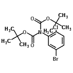 CAS#: 929000-06-6, 2-[N,N-Bis(Tert-Butoxycarbonyl)Amino]-4-Bromo-1-Chlorobenzene
