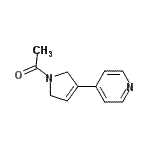 CAS#: 929083-43-2, 1-[3-(4-Pyridinyl)-2,5-dihydro-1H-pyrrol-1-yl]ethanone