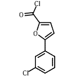 CAS 登录号：92973-26-7， 5-(3-氯苯基)-2-糠酰氯