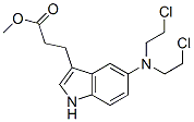 CAS#: 93017-66-4, 5-[Bis(2-Chloroethyl)Amino]Indole-3-Propionic Acid Methyl Ester