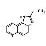 CAS#: 93201-86-6, 2-Ethyl-1H-imidazo[4,5-f]quinoline