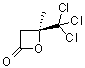 CAS 登录号：93206-60-1， (4S)-4-甲基-4-(三氯甲基)-2-氧杂环丁酮