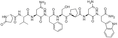 CAS 登录号：93208-51-6， 谷氨酰-缬氨酰-天冬氨酰胺酰-苯基甘氨酰-丝氨酰-脯氨酰-天冬氨酰胺酰-色氨酰胺