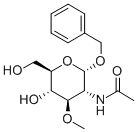 CAS 登录号：93215-41-9， 苄基 2-(乙酰氨基)-2-脱氧-3-O-甲基-alpha-D-吡喃葡萄糖苷