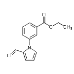 CAS 登录号：932186-23-7， 乙基3-(2-甲酰基-1H-吡咯-1-基)苯甲酸酯