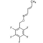 CAS 登录号：932710-52-6， (1E,2E)-N-[(五氟苄基)氧基]-2-丁烯-1-亚胺
