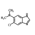 CAS#: 93282-06-5, 5-Chloro-N,N-dimethyl-1H-benzimidazol-6-amine
