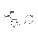 CAS 登录号：932854-92-7， 5-(4-吗啉基甲基)-3-糠酸