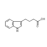 CAS#: 933-32-4, 4-(1H-Indol-3-yl)butanoic acid