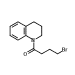 CAS 登录号：93307-11-0， 4-溴-1-(3,4-二氢-1(2H)-喹啉基)-1-丁酮