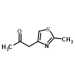 CAS#: 933688-56-3, 1-(2-Methyl-1,3-thiazol-4-yl)acetone
