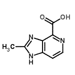 CAS 登录号：933696-52-7， 2-甲基-1H-咪唑并[4,5-c]吡啶-4-羧酸