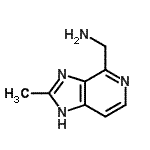 CAS 登录号：933704-95-1， (2-甲基-1H-咪唑并[4,5-c]吡啶-4-基)甲胺
