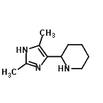 CAS#: 933714-02-4, 2-(2,4-Dimethyl-1H-imidazol-5-yl)piperidine