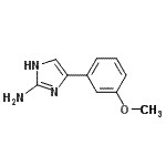 CAS#: 933722-31-7, 4-(3-Methoxyphenyl)-1H-imidazol-2-amine