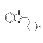 CAS#: 933738-45-5, 2-(3-Piperidinylmethyl)-1H-benzimidazole