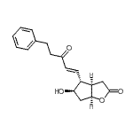 CAS#: 933789-26-5, (3aR,4R,5R,6aS)-5-Hydroxy-4-[(1E)-3-oxo-5-phenyl-1-penten-1-yl]hexahydro-2H-cyclopenta[b]furan-2-one
