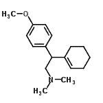 CAS 登录号：93413-57-1， 2-(1-环己烯-1-基)-2-(4-甲氧基苯基)-N,N-二甲基乙胺