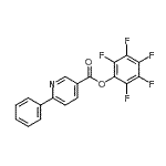 CAS#: 934570-41-9, Pentafluorophenyl 6-phenylnicotinate