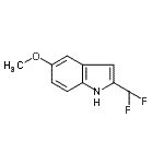 CAS#: 934843-28-4, 2-(Difluoromethyl)-5-methoxy-1H-indole