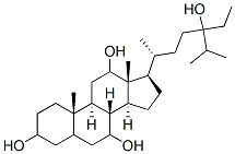CAS#: 93522-97-5, 24-Ethylcholestane-3,7,12,24-Tetrol