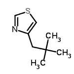 CAS#: 935460-44-9, 4-(2,2-dimethylpropyl)thiazole