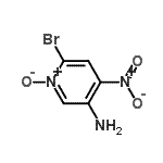 CAS 登录号：935534-41-1， 6-溴-4-硝基-3-吡啶胺1-氧化物