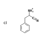 CAS 登录号：93554-83-7， 1-氰基-2-苯基乙铵氯化物