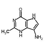 CAS#: 93587-29-2, 7-Amino-2-methyl-1,5-dihydro-4H-pyrrolo[3,2-d]pyrimidin-4-one