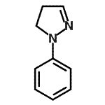 CAS#: 936-53-8, 1-Phenyl-4,5-dihydro-1H-pyrazole