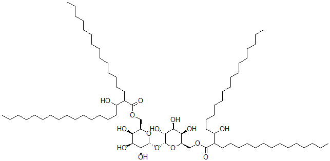 CAS#: 93602-72-3, 6,6'-Di-O-(3-hydroxy-1-oxo-2-tetradecyloctadecyl)-alpha-D-galactopyranosyl-alpha-D-galactopyranoside