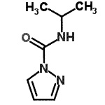 CAS 登录号：93605-71-1， N-异丙基-1H-吡唑-1-甲酰胺
