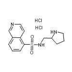 CAS 登录号：936233-17-9， N-(2-吡咯烷基甲基)-5-异喹啉磺酰胺二盐酸盐