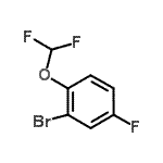 CAS#: 936249-94-4, 2-Bromo-1-(difluoromethoxy)-4-fluorobenzene