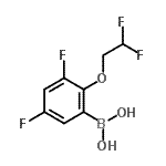 CAS 登录号：936250-25-8， [2-(2,2-二氟乙氧基)-3,5-二氟苯基]硼酸