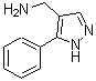 CAS 登录号：936940-58-8， 1-(5-苯基-1H-吡唑-4-基)甲胺