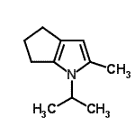CAS#: 93698-76-1, 1-Isopropyl-2-methyl-1,4,5,6-tetrahydrocyclopenta[b]pyrrole