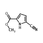 CAS 登录号：937-19-9， 甲基5-氰基-1H-吡咯-2-羧酸酯