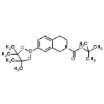 CAS#: 937048-76-5, tert-butyl 7-(4,4,5,5-tetramethyl-1,3,2-dioxaborolan-2-yl)-3,4-dihydro-1H-isoquinoline-2-carboxylate