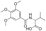 CAS 登录号：93709-68-3， 3-甲基-2-[(3,4,5-三甲氧基苯甲酰基)氨基]丁酸