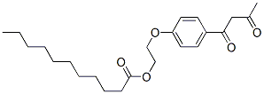 CAS#: 93777-20-9, 2-[4-(1,3-Dioxobutyl)Phenoxy]Ethyl Undecanoate