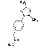 CAS 登录号：937796-07-1， 1-[4-(3,5-二甲基-1H-吡唑-1-基)苯基]-N-甲基甲胺